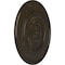 Ekena Millwork Wigan Ceiling Medallion, Hand-Painted Stone Hearth Crackle, 29 3/4"OD x 1 1/2"P CM29WGSHC - alternate 4